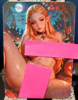 1/1 Only 1 Made Zelda F/N Princess Game NSFW Lonestar Customs Waifu Card - Image 1