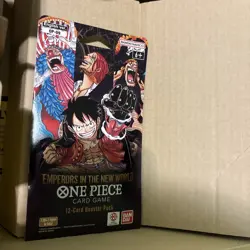 Emperors In The New World Booster Pack One Piece Card Game OP-09 English Blister - Image 1