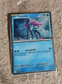 Suicune 026/094 EB Games Stamped Promo Holo Phantasmal Pokemon Card - SEALED - Image 1