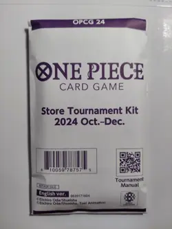 ONE PIECE CARD GAME STORE TOURNAMENT KIT 2024 OCT - DEC SEALED ENGLISH BANDAI - Image 1