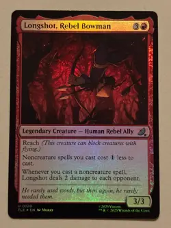 Longshot, Rebel Bowman (FOIL) TLE Avatar: the Last Airbender - Image 1