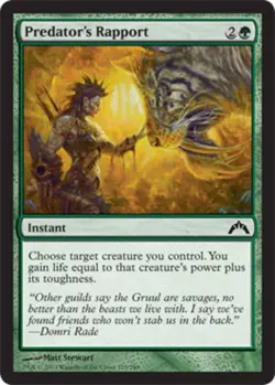 Predator's Rapport - Gatecrash #129/249 MTG Magic The Gathering - Image 1