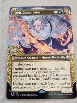 Iroh, Grand Lotus - #349 Regular (Showcase) Avatar: The Last Airbender - Mtg - Image 1