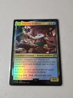 Cid, Timeless Artificer (0408) Final Fantasy Foil - Image 1