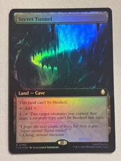 Secret Tunnel (Extended Art FOIL) UB: Avatar: the Last Airbender - Image 1