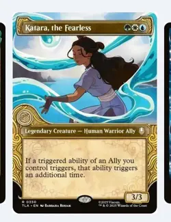 Katara, the Fearless (Showcase) 350 Avatar: The Last Airbender Foil NM - Image 1