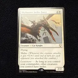 Skyhunter Strike Force Commander: Phyrexia: All Will Be One Regular Near Mint - Image 1