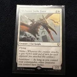 Skyhunter Strike Force Commander: Phyrexia: All Will Be One Regular Near Mint - Image 3