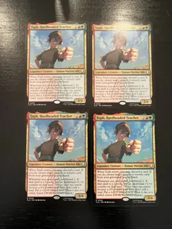 Toph, Hardheaded Teacher X4X NM/M Avatar The Last Airbender TLA Magic MTG - Image 1