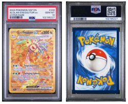 2024 POKEMON SSP EN-SURGING SPARKS HYPER RARE #248 ALOLAN EXEGGUTOR EX PSA 10 - Image 1