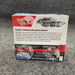 Pokemon Scarlet & Violet - Journey Together Enhanced Booster Box Sealed, Dented - Image 3