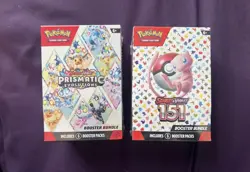 Pokemon TCG Prismatic Evolutions & 151 Booster Bundle Lot Sealed SHIPS FAST 🔥 - Image 1