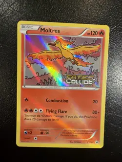 Pokemon Moltres (Prerelease) XY127 XY Holo Promo - Image 1