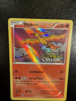 Pokemon Moltres (Prerelease) XY127 XY Holo Promo - Image 3