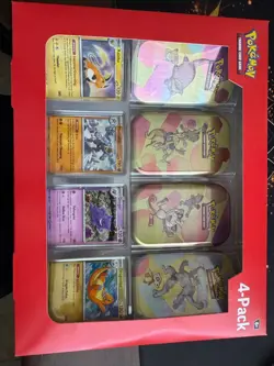 Pokemon TCG Scarlet and Violet 151 Mini Tins 4 Pack - Image 1