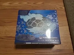 Pokemon TCG: Stellar Crown Pokemon Center Exclusive Elite Trainer Box ETB SEALED - Image 1