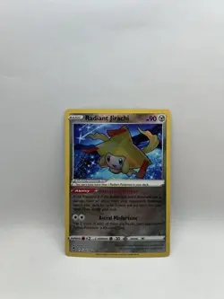 Radiant Jirachi - 120/195 Ultra Rare Silver Tempest NM Pokemon TCG - Image 1