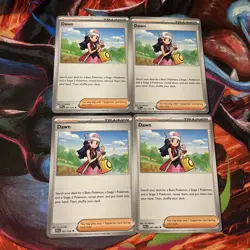 x4 Dawn 087/094 - ME02 Phantasmal Flames PFL - Pokemon - NM/M English - Image 1