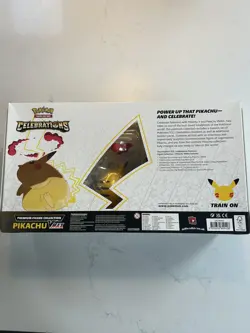 Pokemon TCG Celebrations Pikachu VMAX 25th Anniversary Premium Figure Collection - Image 3