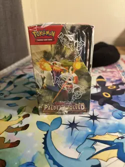 Pokemon TCG Scarlet & Violet Paldea Evolved Half Booster Box 18 Packs Sealed ✅ - Image 3