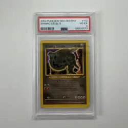 2002 POKEMON NEO DESTINY #112 SHINING STEELIX PSA 4 - Image 2