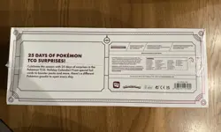 Pokemon TCG 2025 Holiday Advent Calendar (6 Packs, 6 Promos, 7 Fun Packs) - Image 3