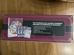 Pokemon TCG 2025 Holiday Advent Calendar (6 Packs, 6 Promos, 7 Fun Packs) - Image 4