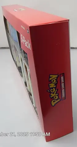 Pokemon Prismatic Evolutions 8 Mini-Tins Costco Promos Box - FACTORY SEALED excl - Image 3