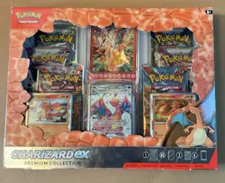 Pokemon TCG: Charizard ex Premium Collection Box - 6 Packs 820650873232 - Image 1