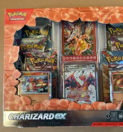 Pokemon TCG: Charizard ex Premium Collection Box - 6 Packs 820650873232 - Image 2