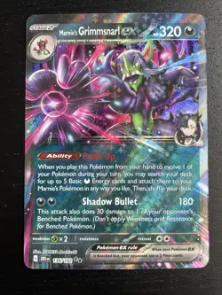 Marnie's Grimmsnarl ex 136/182 Sv10: Destined Rivals Holo Double Rare Pokemon - Image 1