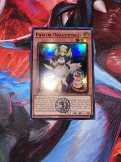 Yugioh! Parlor Dragonmaid BLMM-EN060 Ultra Rare 1st Edition Near Mint - Image 1