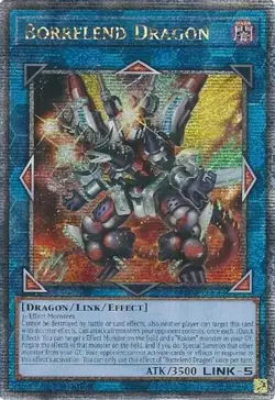 Yugioh! Borrelend Dragon - RA02-EN043 - Quarter Century Secret Rare - 1st Editio - Image 1
