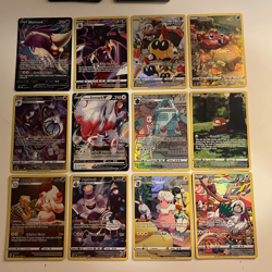 Lot 4 Lot of 12 Ultra Rare Holofoil Pokemon Cards Good Condition - Image 1