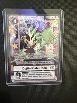 Digimon TCG Digital Gate Open P-206 NM BANDAI CARD GAMES FEST 25-26 (English) - Image 1