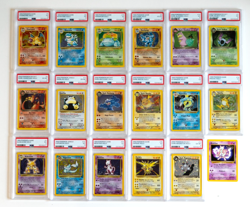 Huge lot (18) Graded HOLO 1999 Pokemon Cards - Base & Dark Charizard! - Image 1