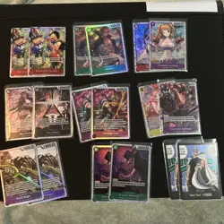 LOT OF 54 One Piece Card SR Foil ONLY English Cards With Dons - Image 2