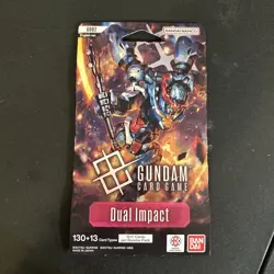 Gundam Card Game GD02 Dual Impact 10 Sleeved Booster Packs All Sealed English! - Image 5