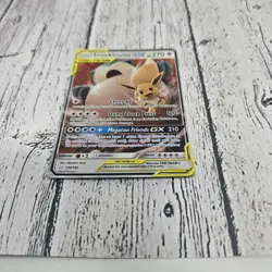 Pokemon Eevee & Snorlax GX Tag Team Card 120/181 Holo Rare - Image 2