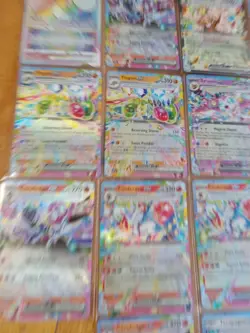Pokemon Card Lot 14 VMAX VSTAR Lot Full Art Lot Prismatic Mint Rare - Image 3