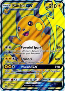 Raichu GX (SM90) (Jumbo Card) [Sun & Moon: Black Star Promos] - Image 1