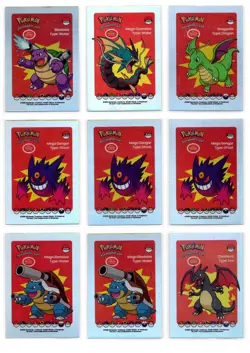 WHOS THAT POKEMON 2025- LOT OF 9 CARDS * HAS SOME FLAWS - Image 1