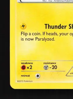 Dedenne 57/162 LP BREAKthrough English Pokemon Card TCG - Image 2