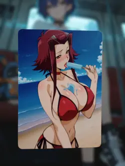Akiza Izinski Yu-Gi-Oh! 5D's Anime Waifu Sexy Goddess Doujin Lewd Hentai Card - Image 1