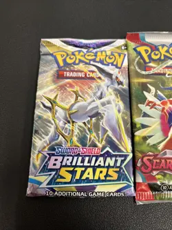 Pokemon Lot #5 6 Sealed Packs And 1 Graded Card - Image 2