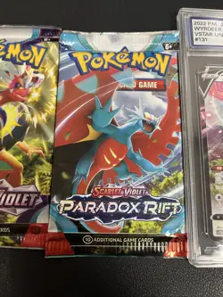Pokemon Lot #5 6 Sealed Packs And 1 Graded Card - Image 4