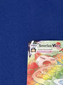 Pokemon TCG Snorlax VMAX Holo Secret Rare Card Sword & Shield 206/202 - Image 2