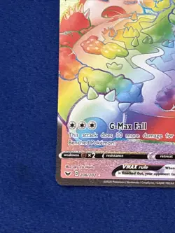 Pokemon TCG Snorlax VMAX Holo Secret Rare Card Sword & Shield 206/202 - Image 4