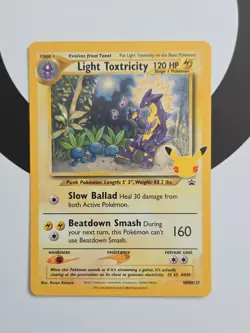 Light Toxtricity SWSH137 SWSH: Sword & Shield Promo Cards Holo Near Mint - Image 1