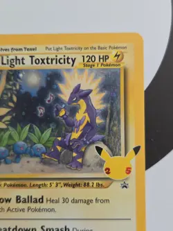 Light Toxtricity SWSH137 SWSH: Sword & Shield Promo Cards Holo Near Mint - Image 4